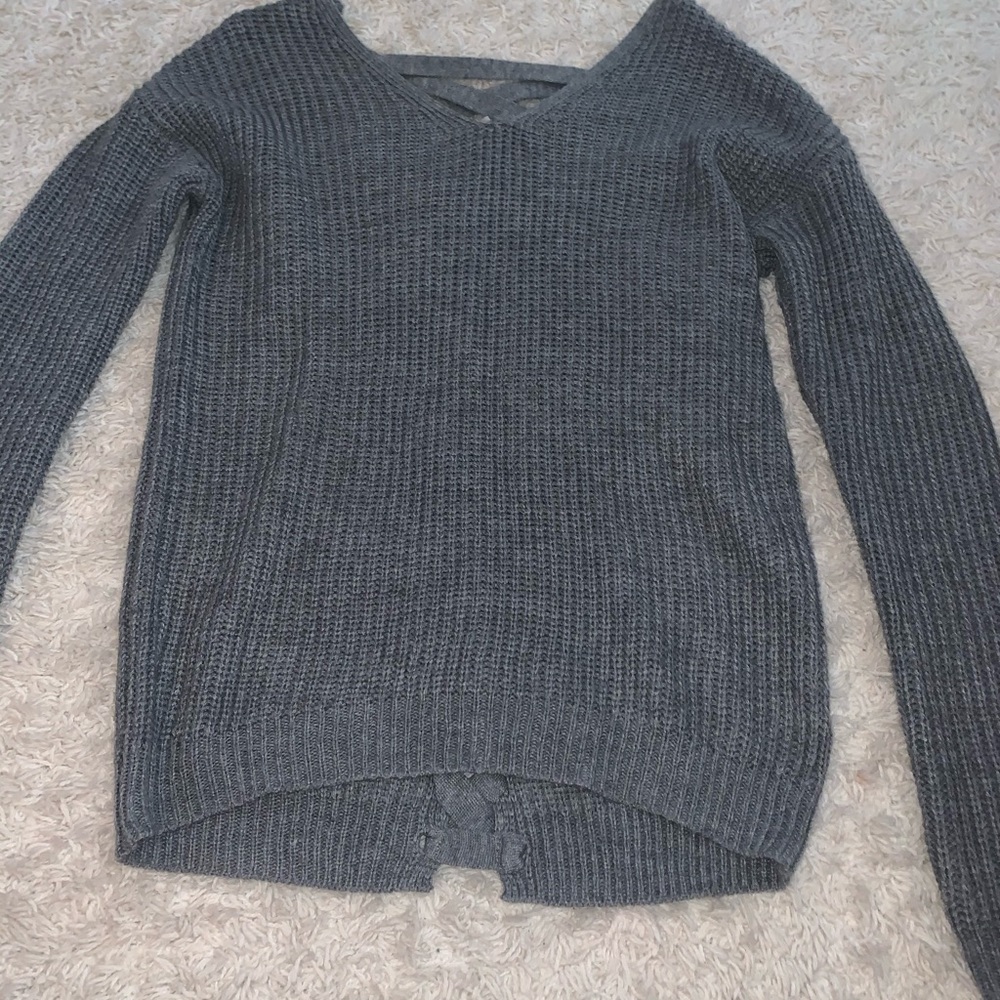 Grey sweater